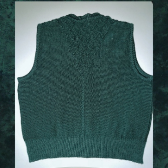 Vintage Original Distler Trachten Sweater Vest - Picture 2 of 3